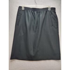 Bend Over Plus Size Black Pencil Skirt Size 18P